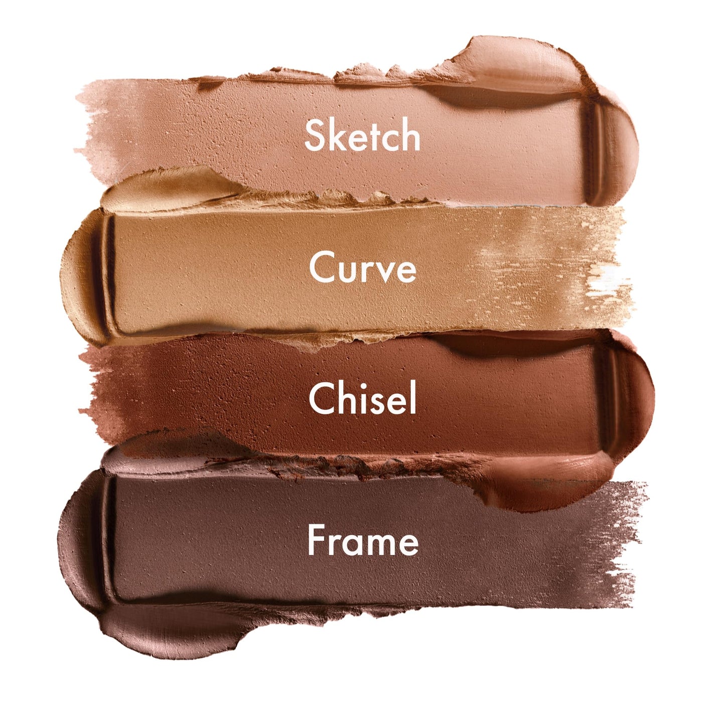 ICONIC LONDON Shape and Shade Sculpting Stick | Mega-Blurring Creamy Sculpting Stick, Seamless Apllication for Silky Finish, Cruelty Free, Vegan Makeup, 0.21 oz. (Curve- Light/Med)