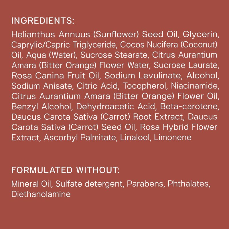 whind Facial Cleanser - Oasis Fresh Vitamin C Face Cleanser with Niacinamide to Hydrate, Brighten and Remove Make Up. Moisturizing Face Wash for Women. All Skin Types, 120ml