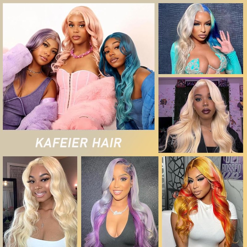 613 Blonde Body Wave Frontal - 13x4 HD Lace Closure with Baby Hair | 150% Density, 14 Inch