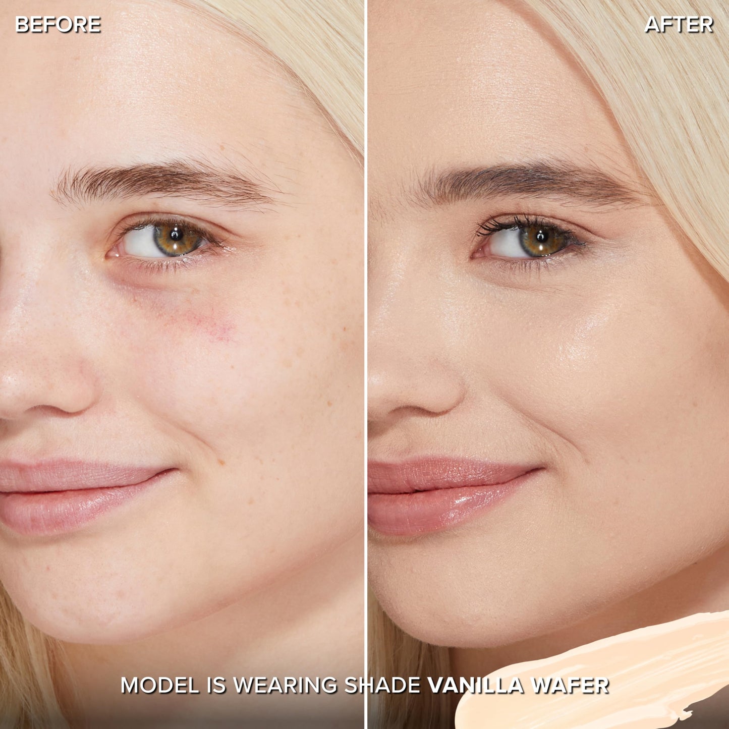 Too Faced Born This Way Ethereal Light Illuminating Smoothing Concealer | With Hyaluronic Acid, Conceals + Brightens Dark Circles, Non-Creasing + Waterproof, 0.16 Fl Oz, Vanilla Wafer