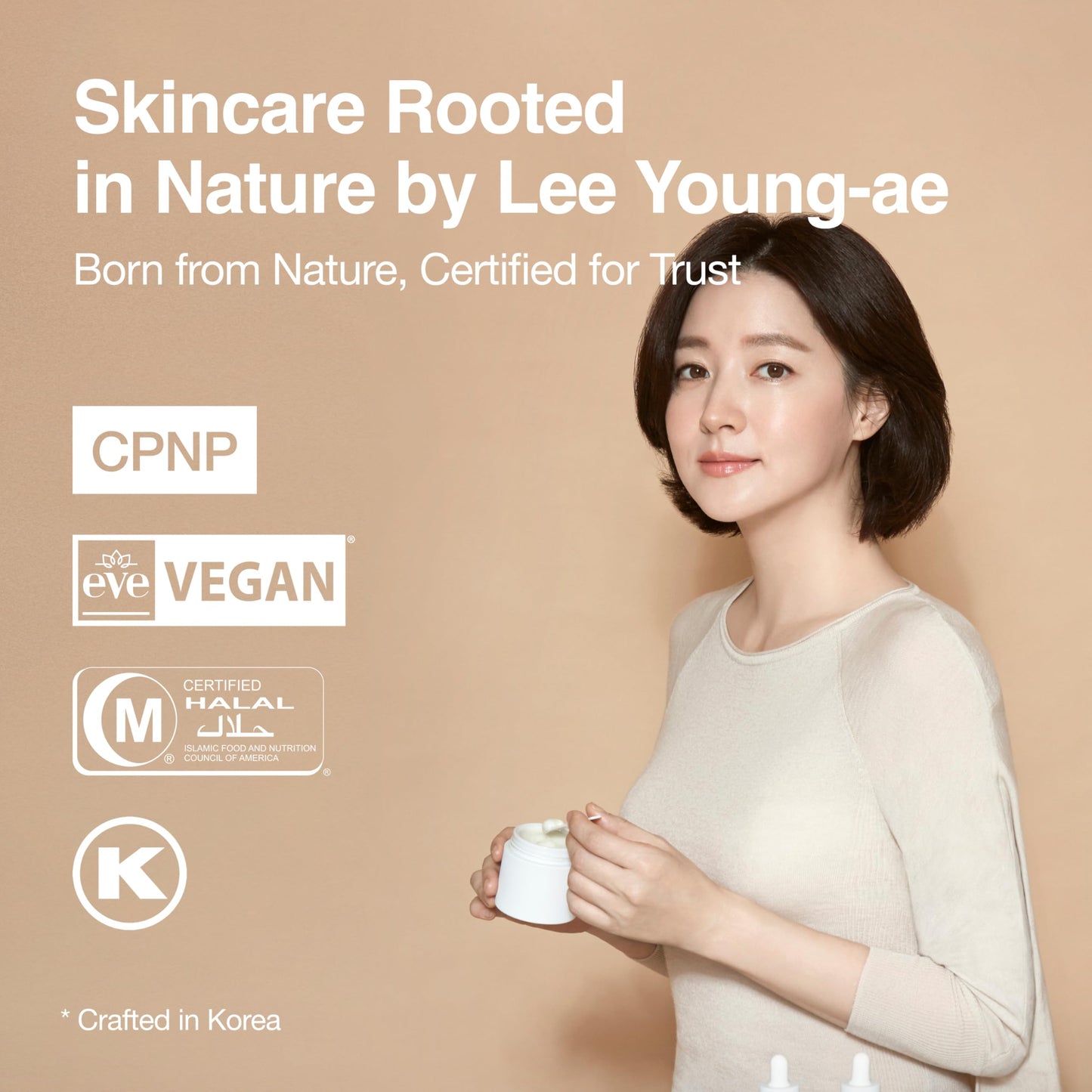 Lyanature Body Treatment – Safe for Pregnant Women & Teens, Organic Korean Body Cream with Redness Relief & Skin Elasticity, Vitamin C & Tamanu Oil, Non-Toxic Skincare (3.53 fl oz / 100g)