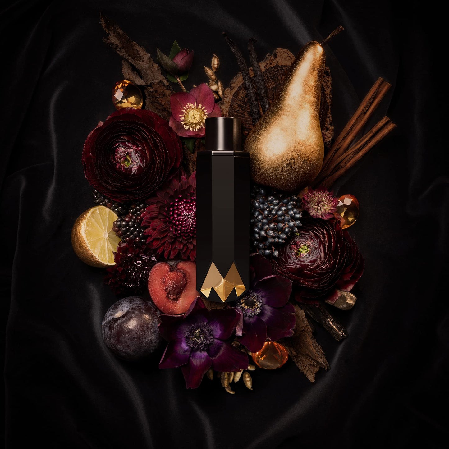 ROYALTY BY MALUMA Onyx from - Perfume for Men - Fresh, Bright, and Luminous Scent - Opens with Notes of Cardamom, Pear, and Bergamot - Perfect for Date Night or Evening Out - 2.5 oz EDP Spray