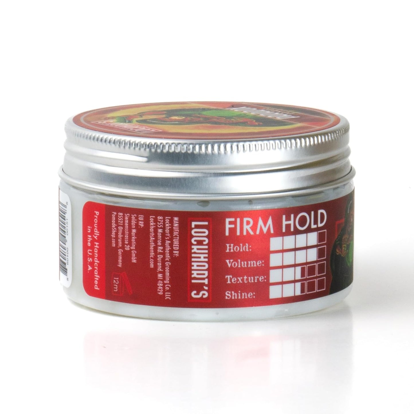 Lockhart’s Paradox Water-Based Pomade - Nourishing Firm Hold Pomade for Men | Aqua Di Goon Scent (3.4oz)