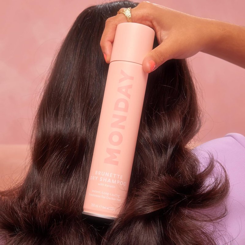 Brunette Dry Shampoo with Keratin - Oil-Absorbing Formula for Darker Hair | 200 mL