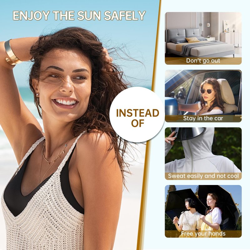 Mineral Face Sunscreen SPF 50+, Reef Safe Sunscreen for Face, Broad Spectrum UVA/UVB Protection, Lightweight Non-Greasy, Water Resistant, Sensitive Skin Friendly, Travel Size 1.69 oz
