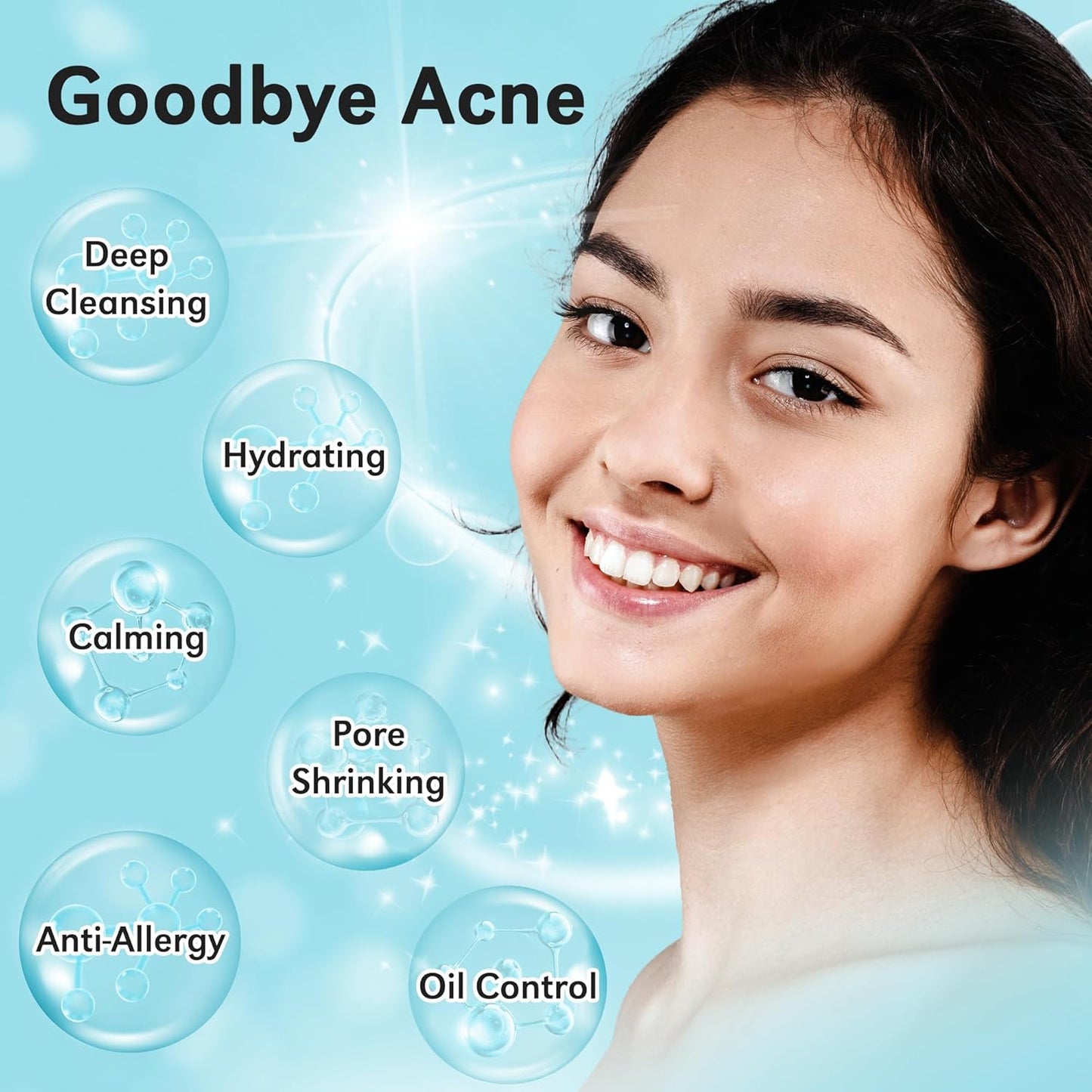 Hydrating Skincare Routine Kit for Teen Girls | Oil Control & Pore Shrinking Travel Size Gift Set