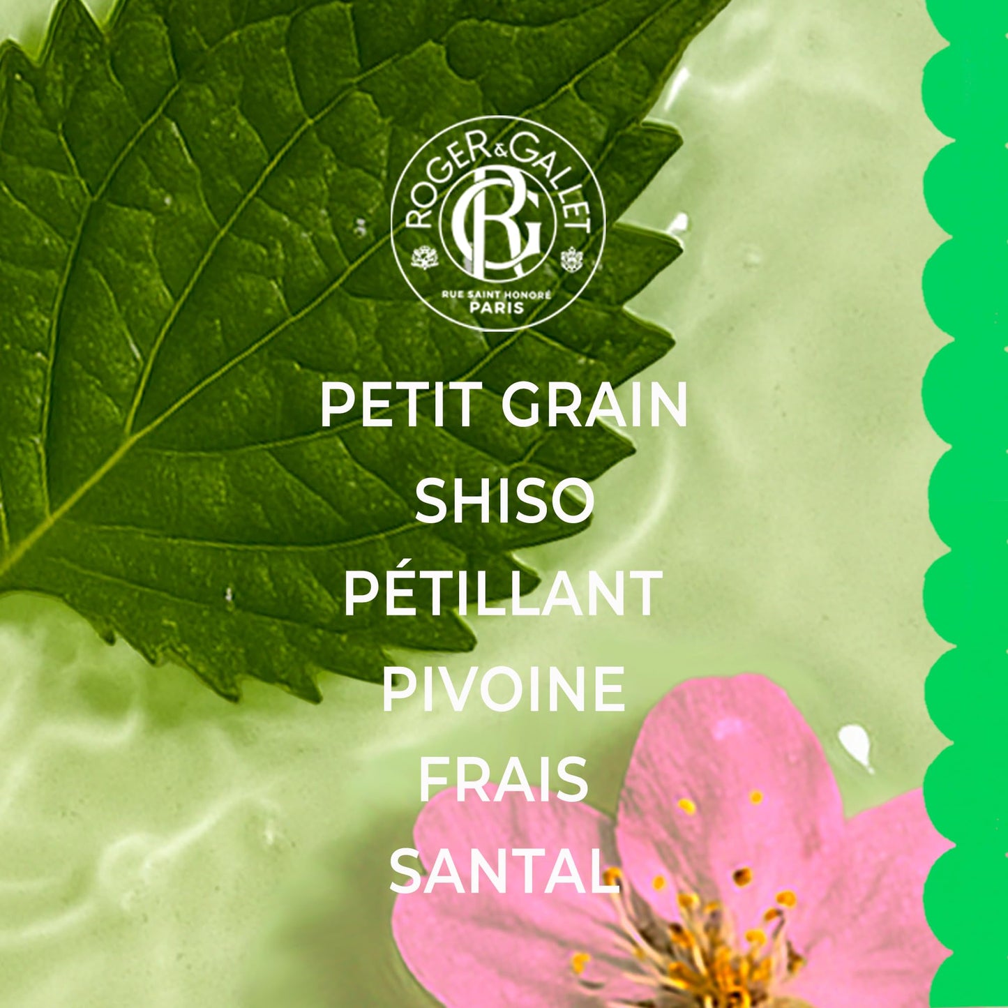 ROGER & GALLET | Fragrant Water Body Spray for Women | Shiso 3.3 Oz.