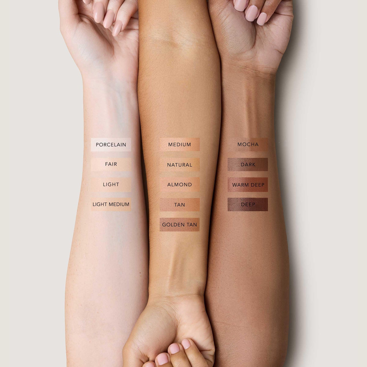 No Makeup Makeup Foundation, Weightless Cream-Balm Formula Conceals, Corrects and Camouflages with Skin-Tone Adaptive Flexshade Technology, Buildable, Long-Lasting, Cruelty-Free, Vegan, Fair