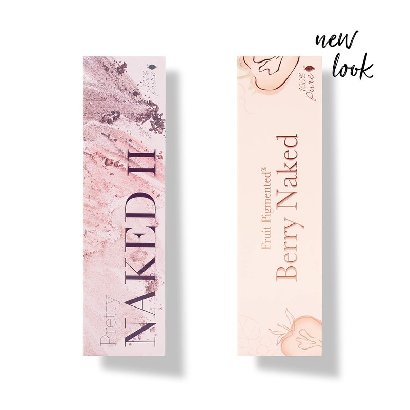 100% PURE Berry Naked Makeup Palette All in One Compact 3 Eyeshadow, Blush, Face Highlighter, Fruit Pigmented Natural Nude, Rose, Smokey Neutral for All Skin Types - Vegan (Nude to Smokey Tones)