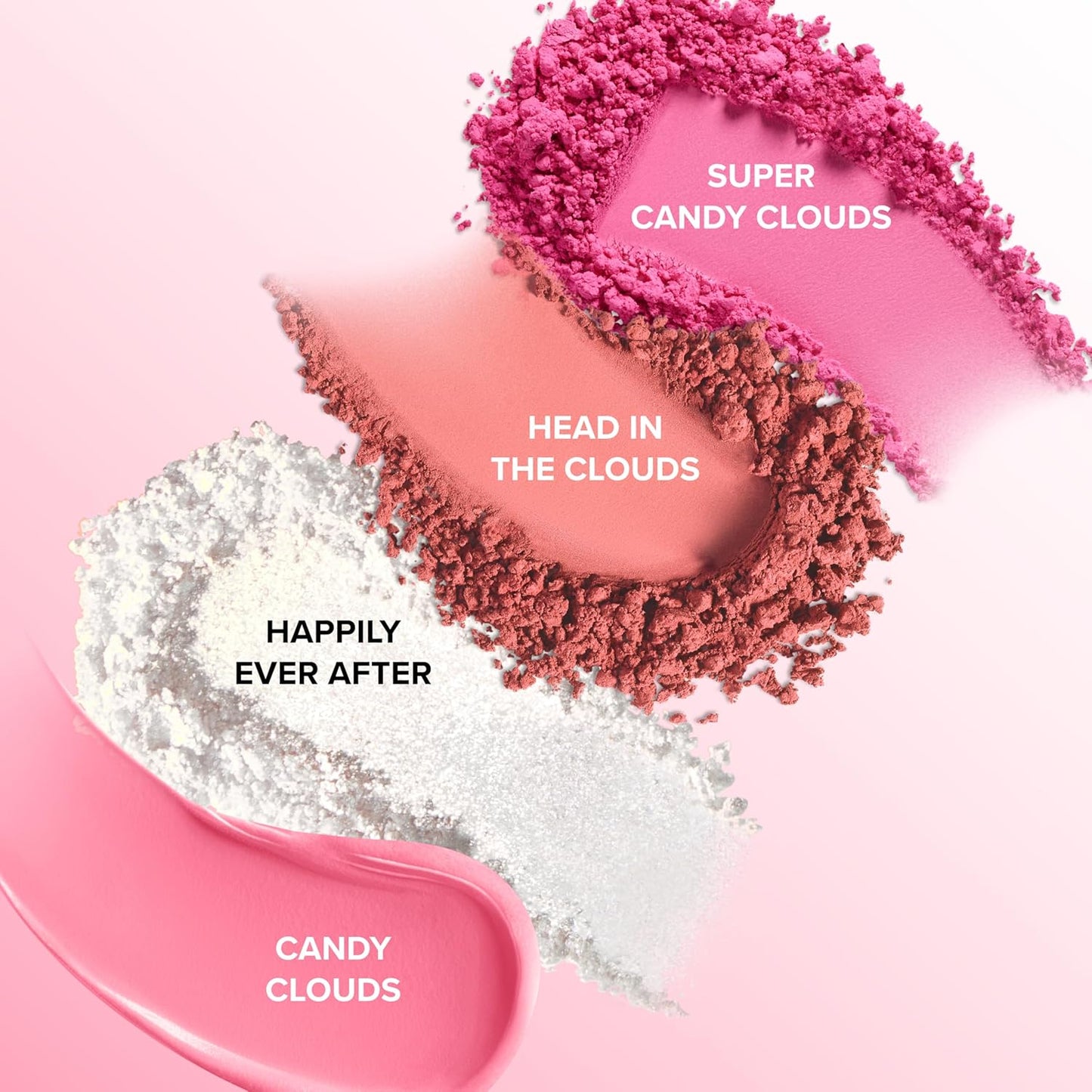 Too Faced Blush & Highlighter Set - Moon Crush Highlighter + Cloud Blush Palette Gift Set
