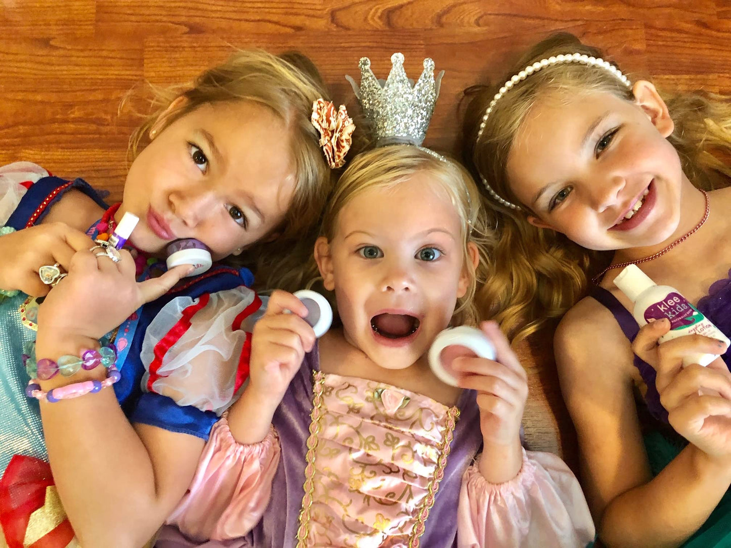 Klee Naturals Deluxe Mineral Play Makeup Kit. Gentle and Non-Toxic. Kid-Friendly. Made in USA. (Candy Cloud Fairy)