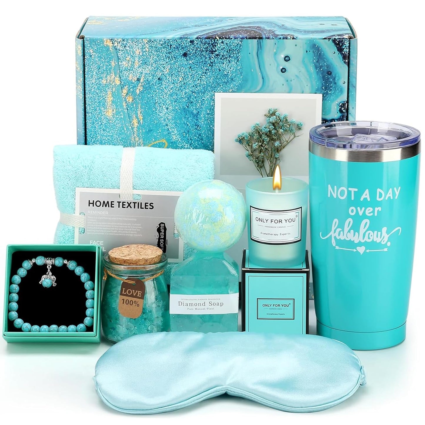 Aero Zen Spa Relaxation Gift Basket - Unique Self-Care Gifts for Women | Ideal for Birthdays, Mother's Day, and More