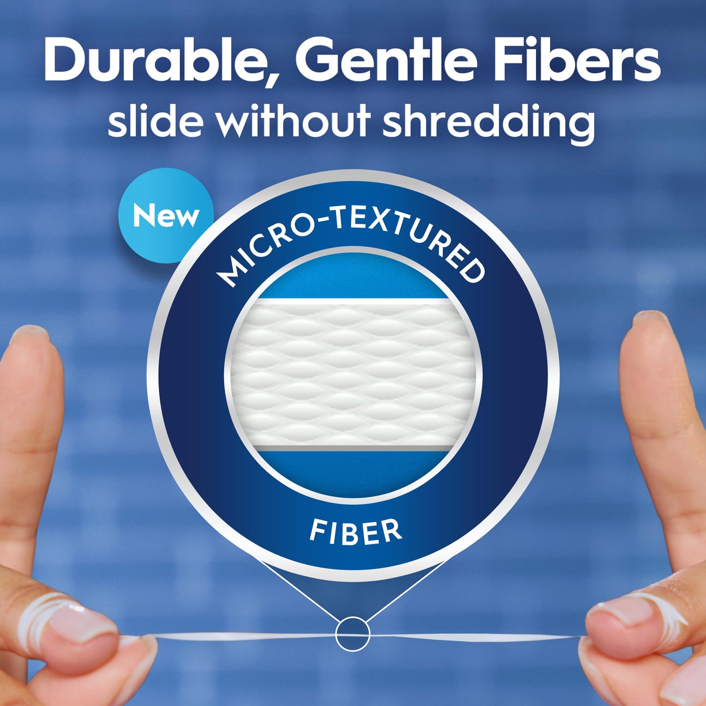 Oral-B Glide Deep Clean Dental Floss, Cool Mint, 6 Pack (262.4 YD Total) - Shred-Resistant Smooth Dental Tape for Tight Spaces