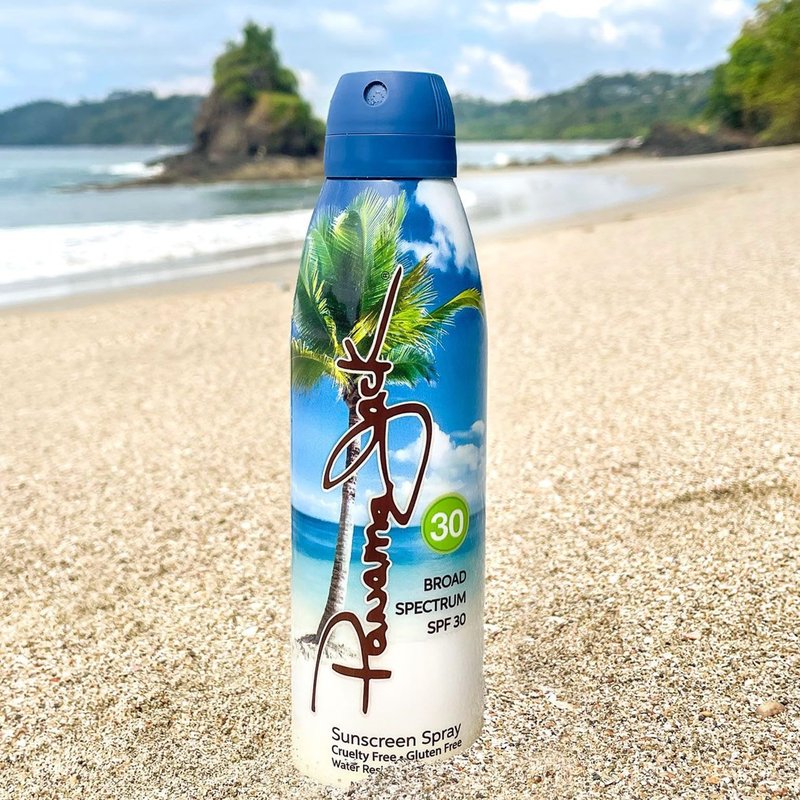 Panama Jack Continuous Spray Sunscreen - SPF 30, Broad Spectrum UVA/UVB Protection, PABA, Paraben, Gluten & Cruelty Free, Water Resistant (80 Minutes), 5.5 OZ