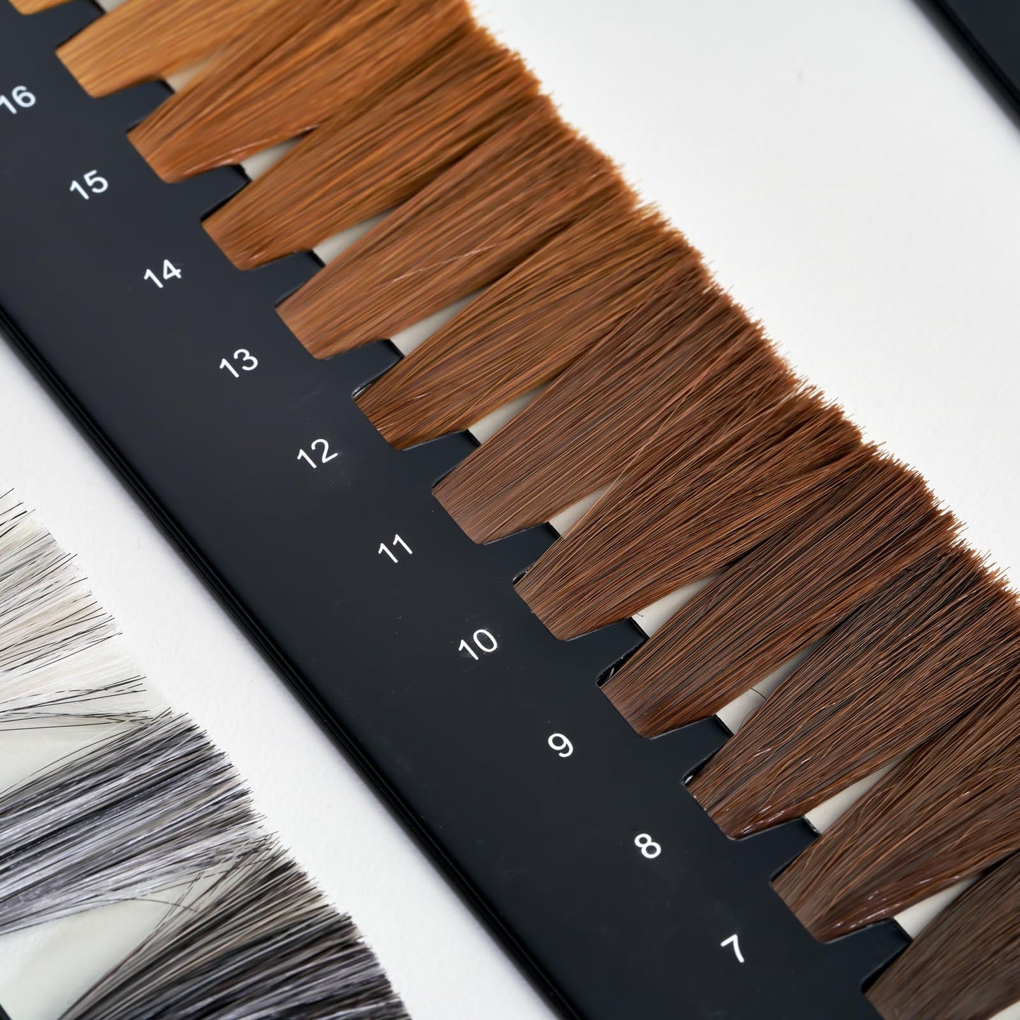 Hair Level Scale Chart Set Checking Brightness For Hair Salon and Hairdresser