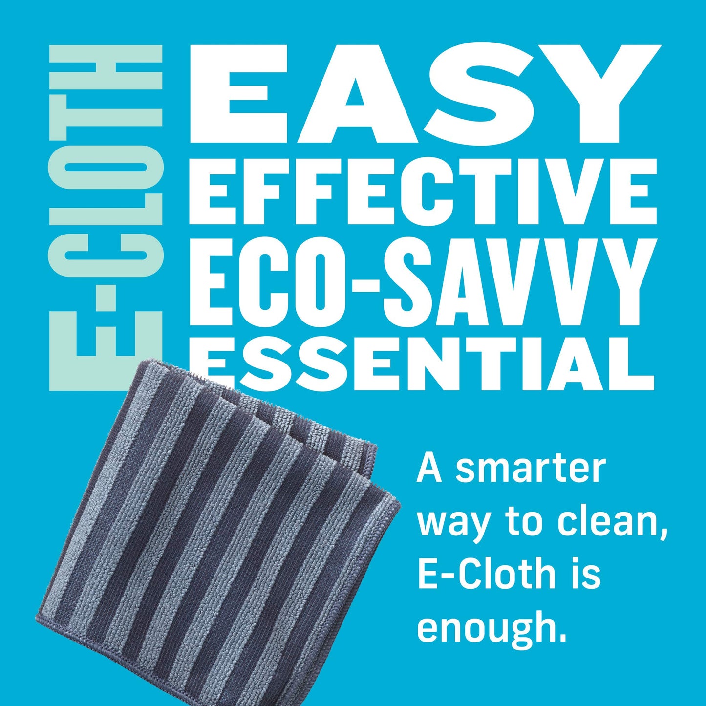 E-Cloth Stainless Steel Cleaning Cloth, Microfiber Stainless Steel Cleaner for a Spotless Shine Home Appliances, Oven, Stove and Refrigerators, Washable and Reusable, 100 Wash Promise