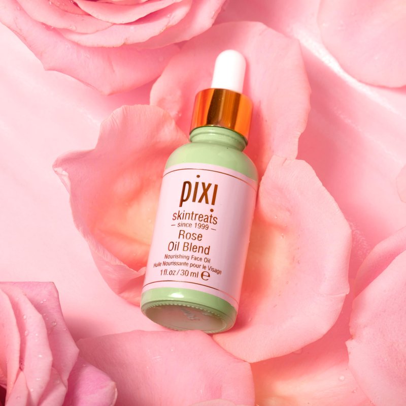 Pixi Beauty Rose Oil Blend | Nourishing Botanical Blend Facial Serum | Youth-Preserving Oil | Rejuvenate Skin Luminosity | 1.01 Fl Oz