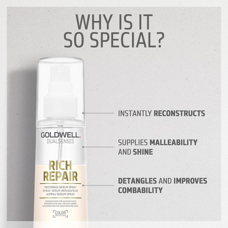 Goldwell Dualsenses Shampoo - Nourishing Formula for All Hair Types | 10.1 Fl Oz