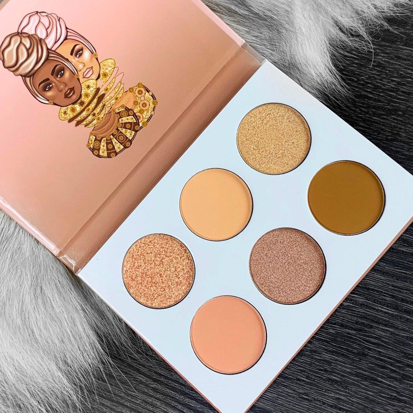 Juvia's Place Palette The Taupes - Nude Shades with Deep Browns, Shades of 6, Professional Eye Makeup, Pigmented Palette, Makeup Palette for Eye Color & Shine