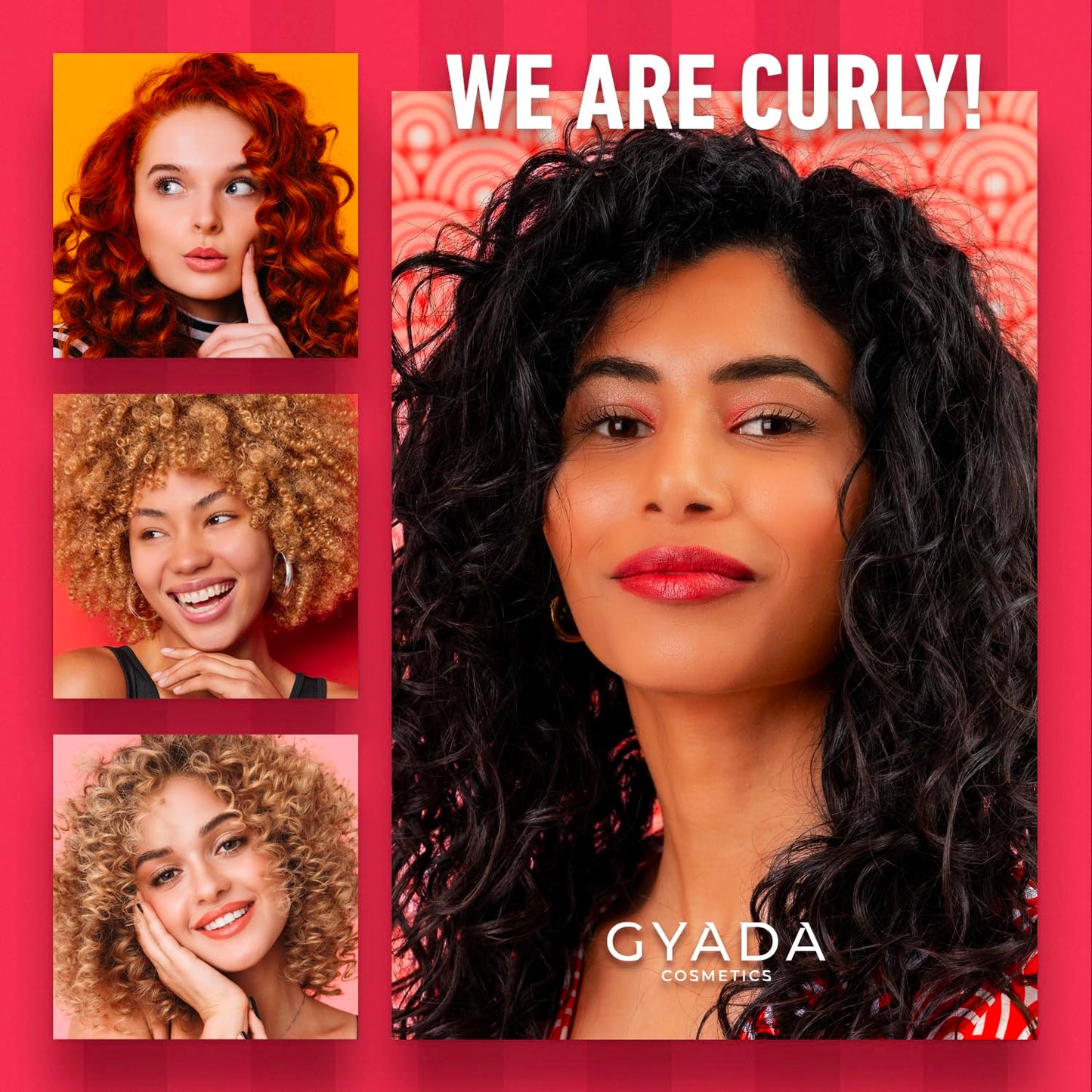 GYADA Curl Defining Cream - Styling Leave In Product for Curly And Wavy Hair with Frizz Control & Moroccan Argan Oil - Vegan & Green Formula - Cruelty Free - 6.76 fl oz