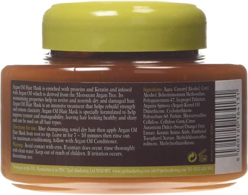 Argan Oil Hair Mask - Deep Conditioning Treatment for Hydrated, Healthy Hair | 8 oz