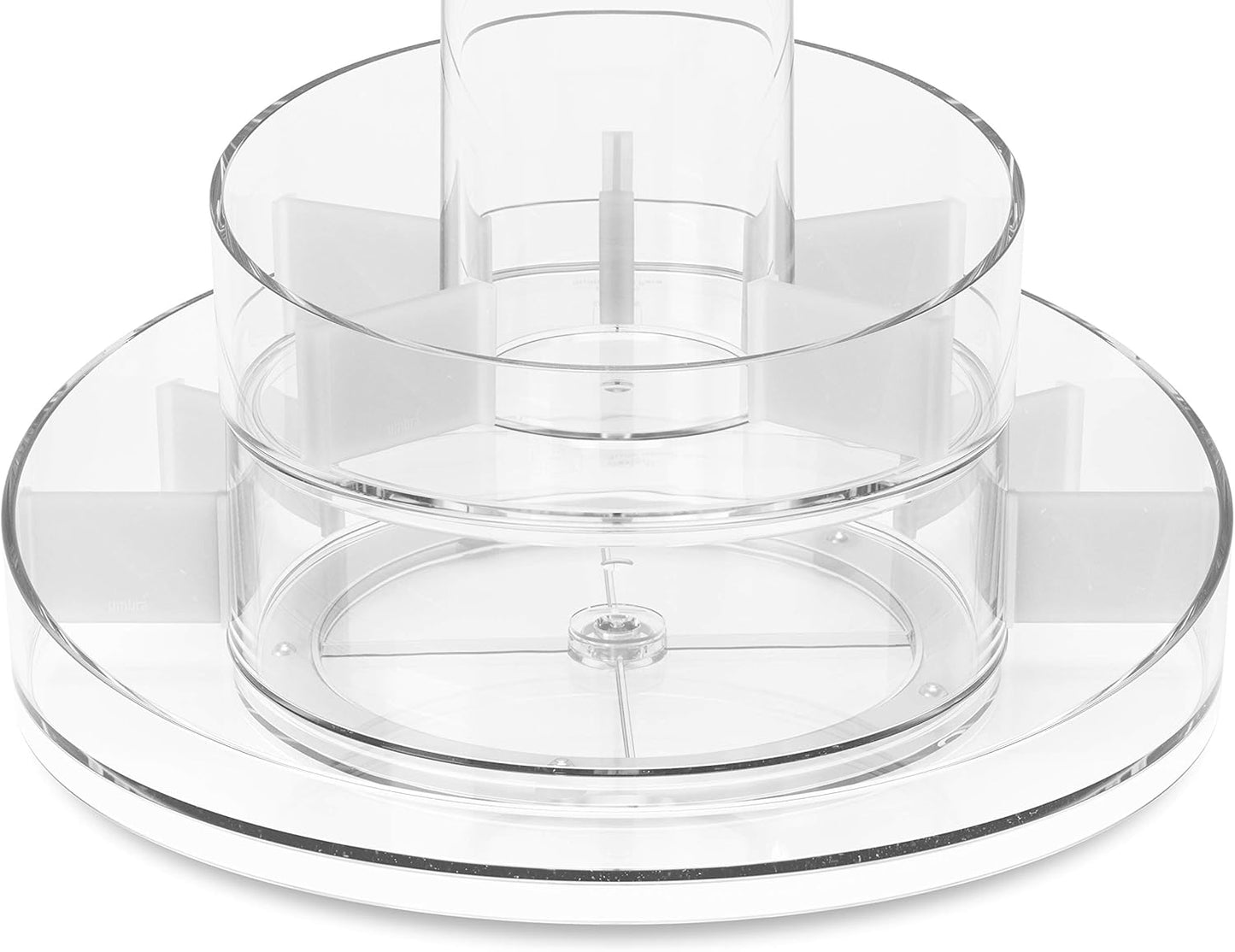 Makeup Organizer - Umbra Cascada Clear Acrylic Design | Compact & Stylish