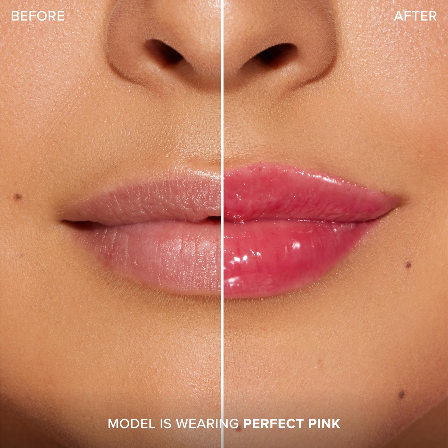 Too Faced Lip Injection Extreme Plumping Clicks | Hydrating, Sheer-To-Medium Buildable Coverage, Lip Plumper with Click Applicator, 0.05 Ounce, Perfect Pink
