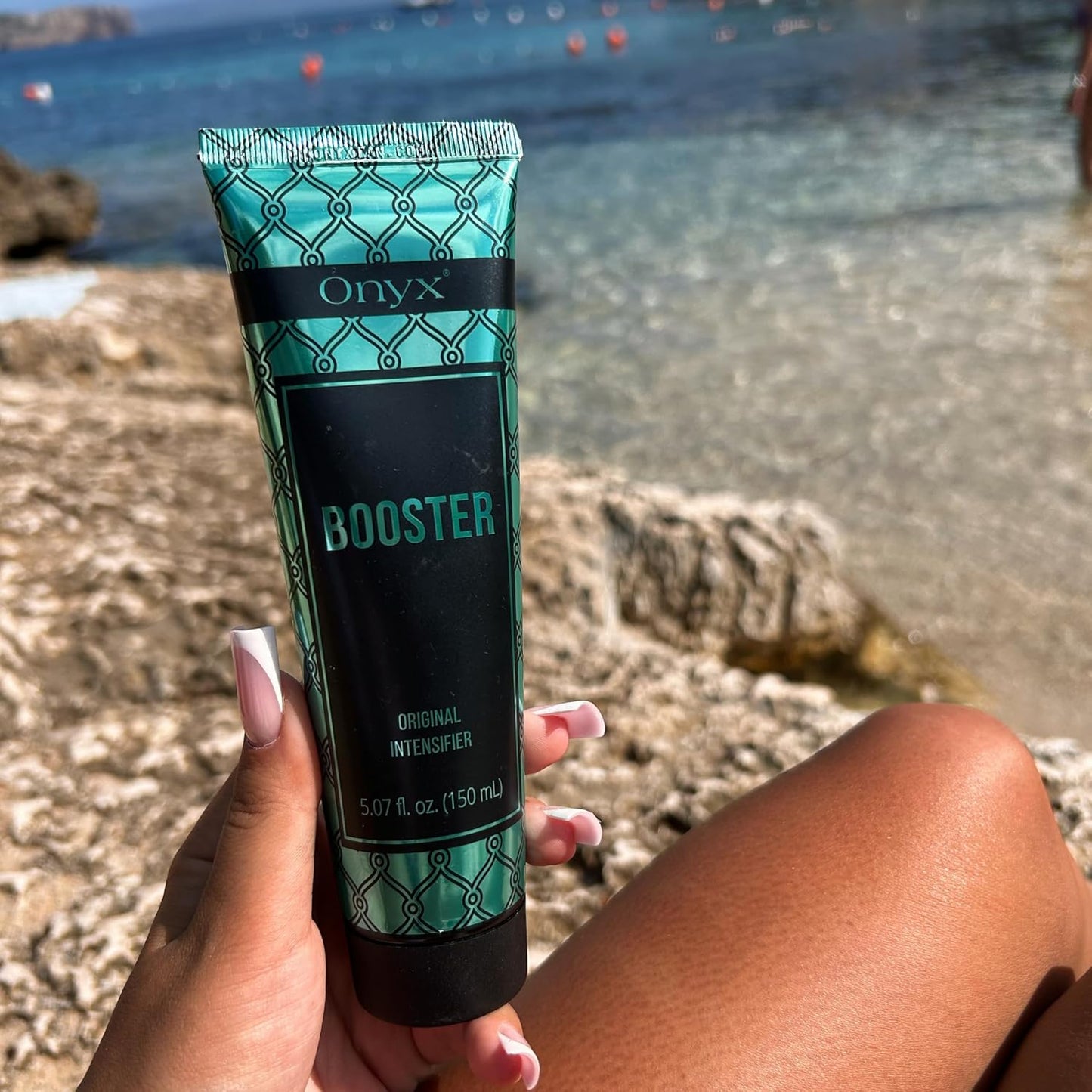 Onyx Tanning Bed Intensifier Lotion - Fast & Even Tan with Tattoo Protection | No Bronzer, Indoor Use