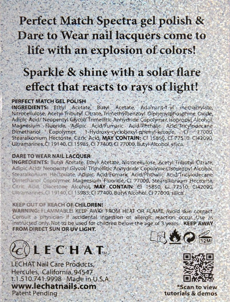 LECHAT Perfect Match Gel Polish - Supernova, Long-Lasting 0.5 Fl Oz