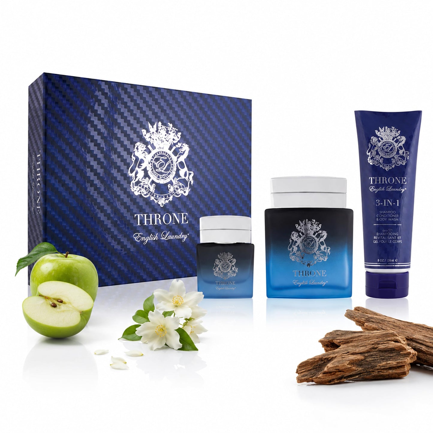 English Laundry Throne 3 Piece Gift Set, 3.4 oz.