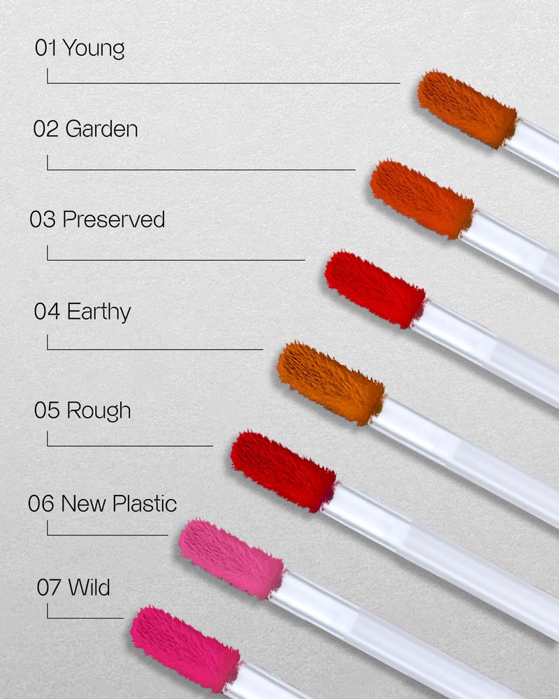 FRESHIAN Vegan Serum Lip Tint (05 Rough, 0.21oz) - Long-Lasting Moisturizing Formula, Lightweight Lip Stain. Korean Makeup Skin Care. Luminous, Hydrated Lips.