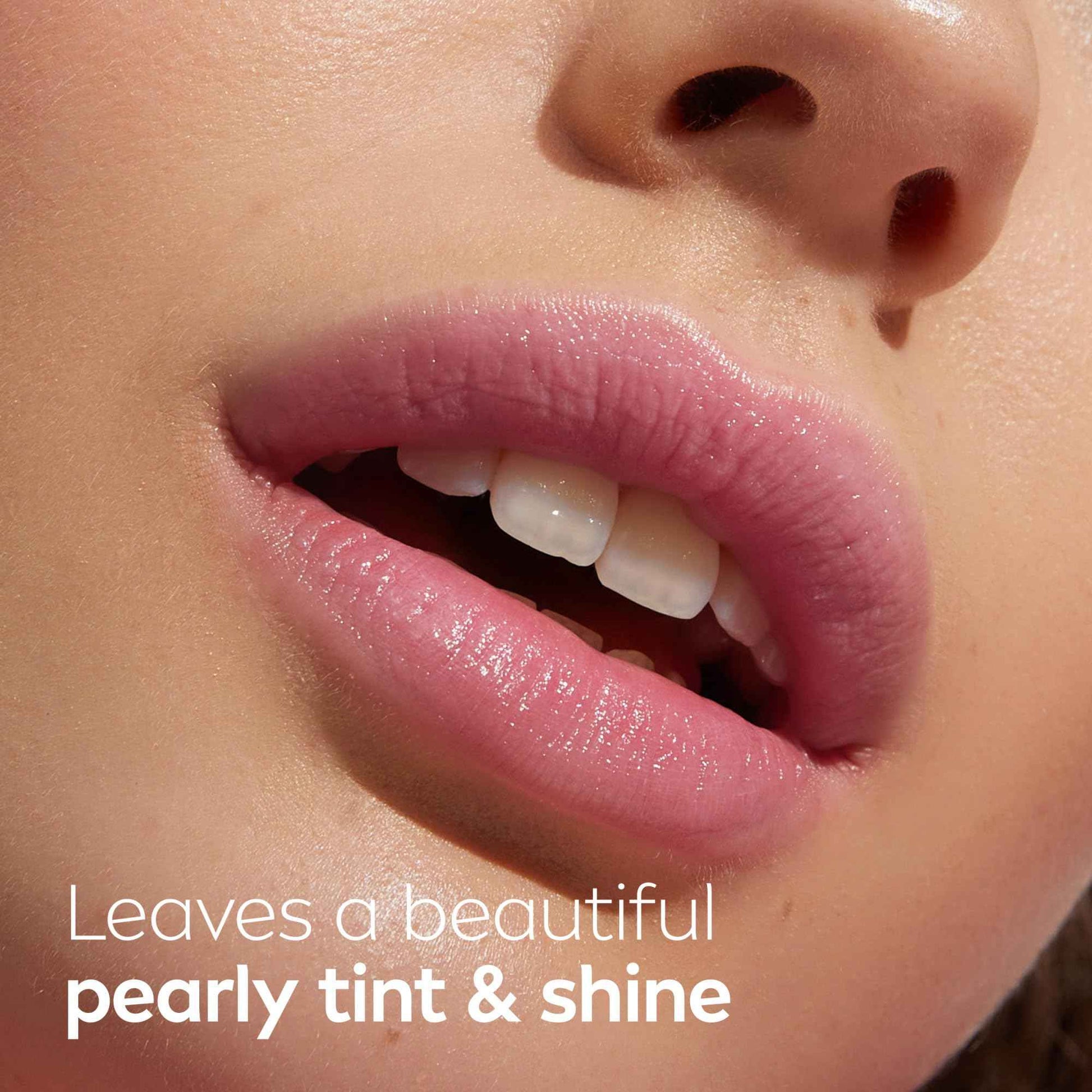 NIVEA Shimmer Lip Care, Shimmery Lip Balm Pack with Shea Butter, Nourishing Oils and Vitamin C & E, 3-in-1 Moisture, Repair and Shimmer, 0.17 Oz Stick, Pack of 4