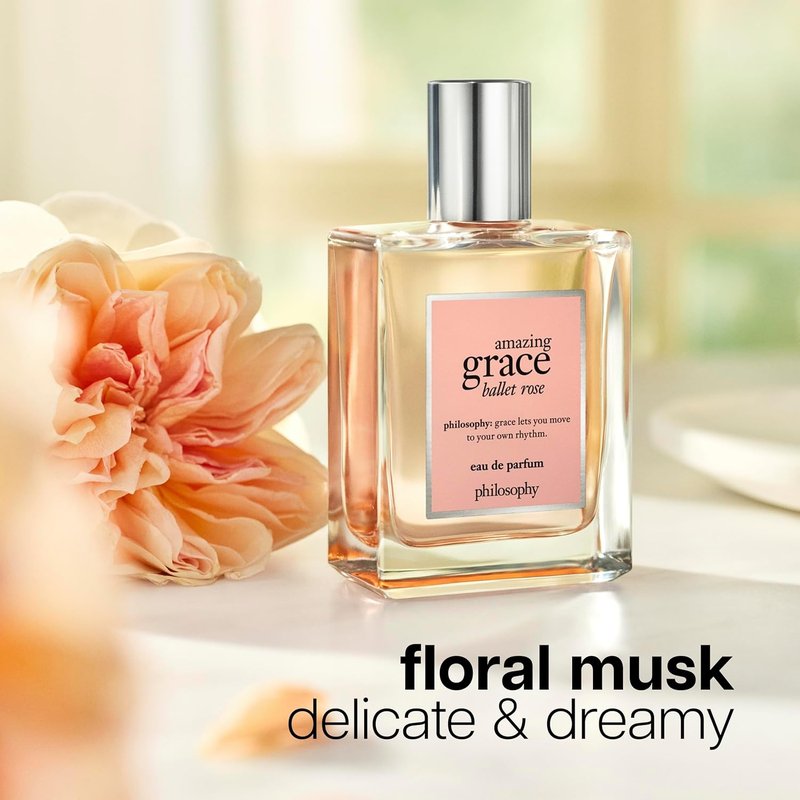 Amazing Grace Ballet Rose Women's Perfume - Dreamy Floral Fragrance with Rose, Lychee & Musk Notes