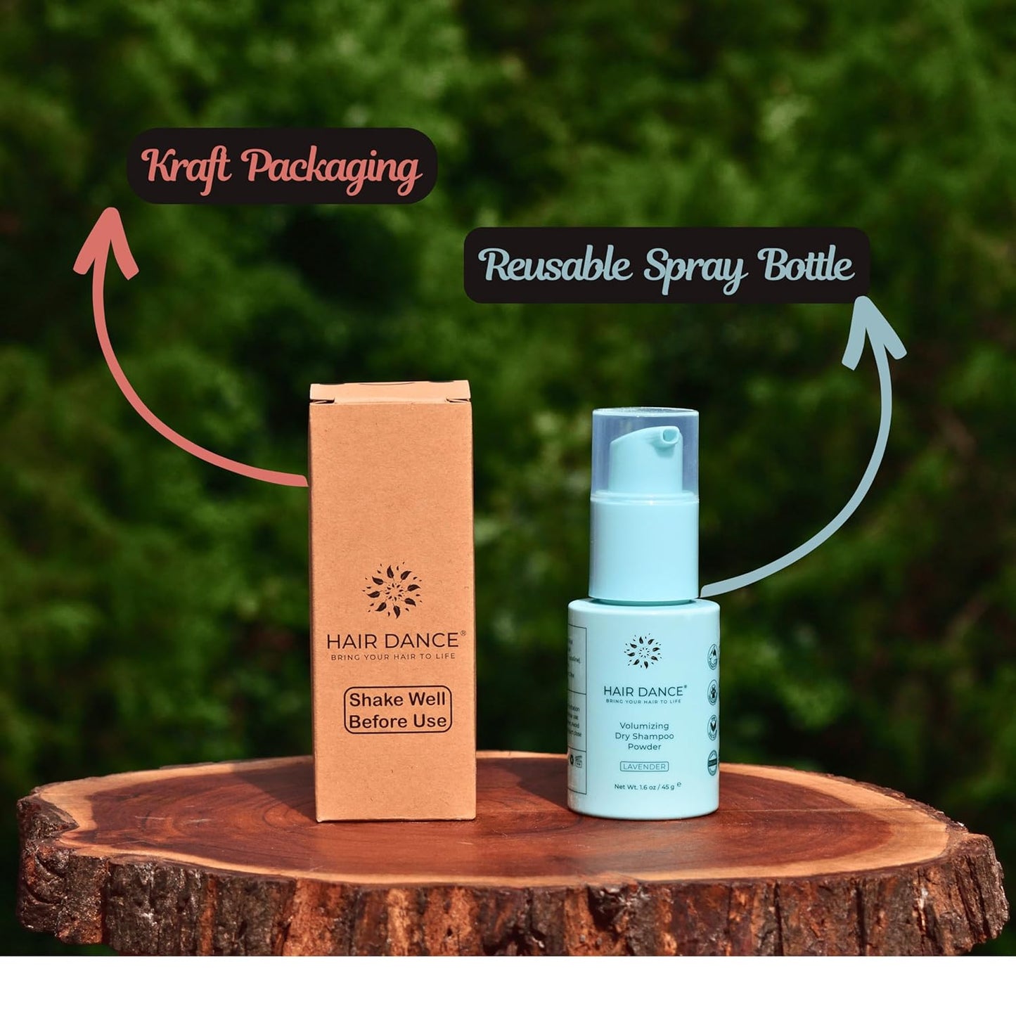 Dry Shampoo Powder - Natural & Organic Non-Aerosol Formula | Jumbo Size | Lavender Oil Scent | 1.6 Ounce