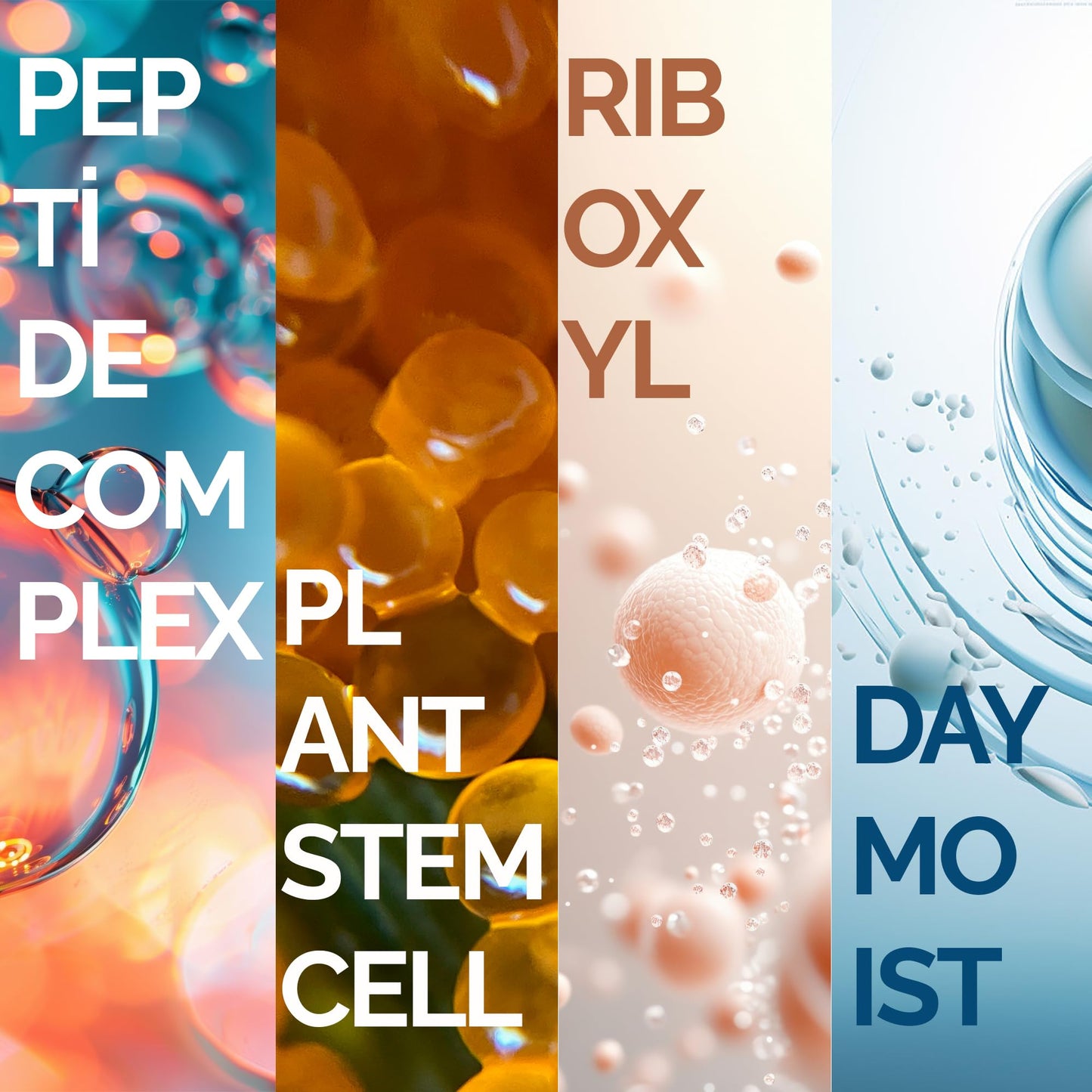 Mineaderm Advanced Defense Rejuvenating Eye Cream – Firming & Hydrating Formula with Peptides, Oryza Stem Cell & Eyeliss – Anti-Puffiness & Wrinkle Eye Treatment – 30 ml