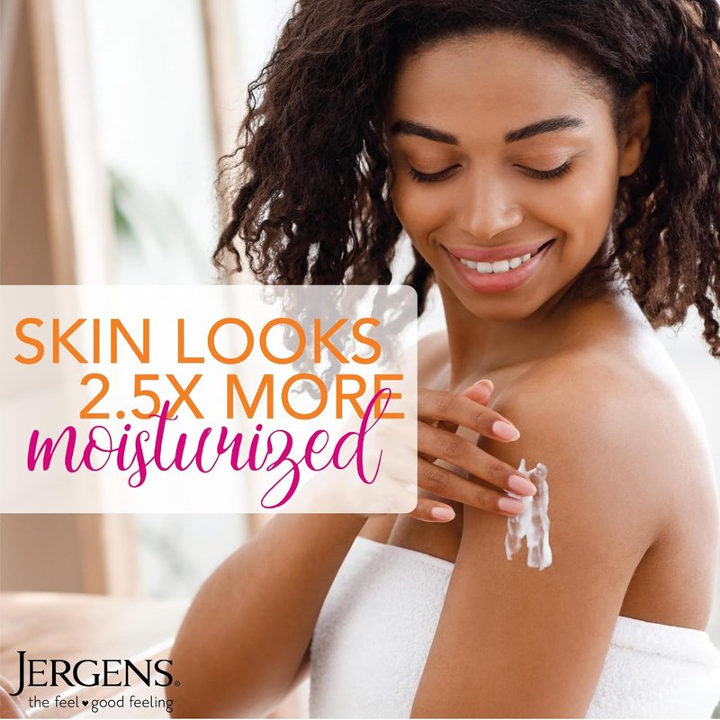 Jergens Hydrating Coconut Body Lotion - Moisturizer for Dry Skin | 16.8 oz, Pack of 3