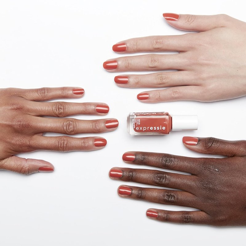 Essie Quick-Dry Orange Nail Polish - 0.33 Fl Oz | Fast-Drying Formula for Perfect Nails