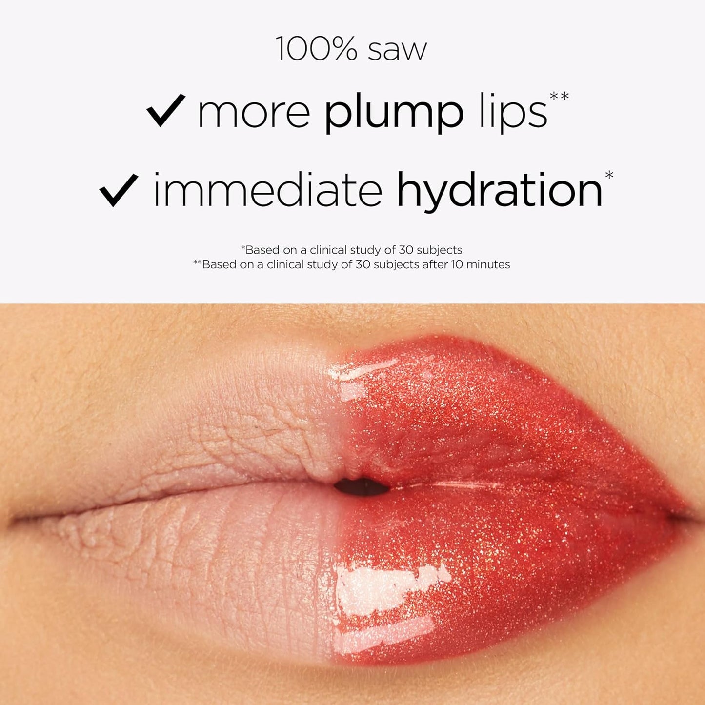 Tarte Maracuja Juicy Shimmer Lip Plump - Hydrating & Volumizing Gloss Balm with Hyaluronic Acid | Vegan & Cruelty-Free
