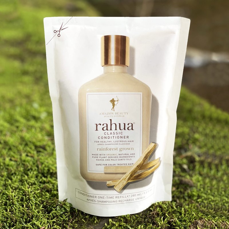 Rahua Classic Hair Conditioner Refill, 9.5 Fl Oz, Moisturizing Vegan Conditioner, Naturally Infused, Plant Powered Ingredients, Palo Santo, For Dry Hair, Hair Care for Soft, Shiny Hair, Scalp Care