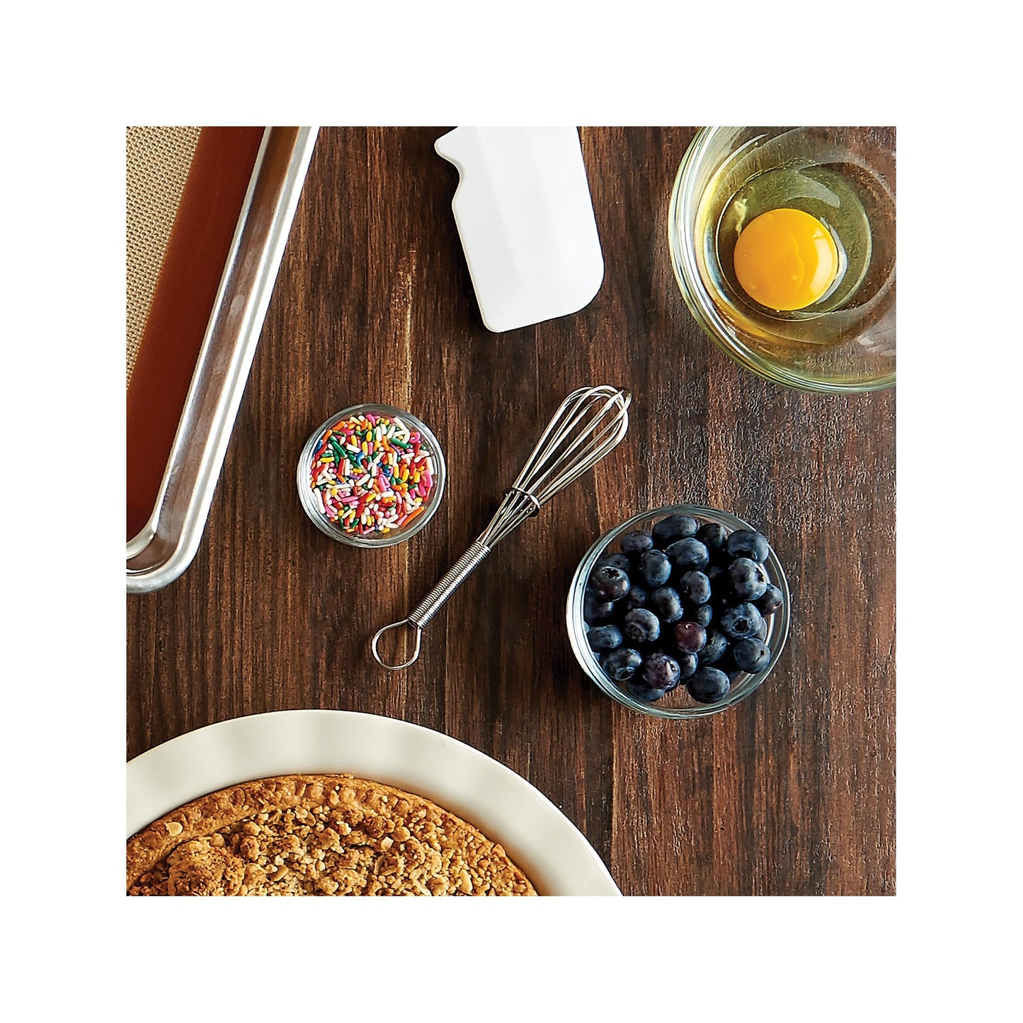 Mrs. Anderson’s Baking Mini Whisk, 18/8 Stainless Steel