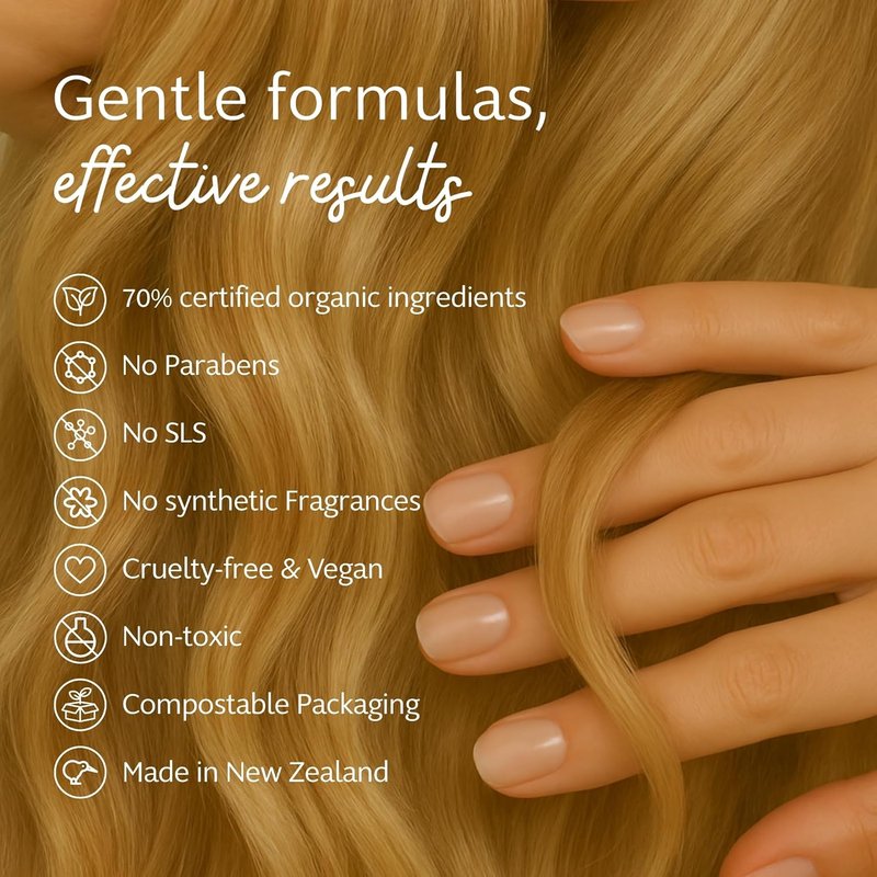 Natural Dry Shampoo Powder for Light Hair - Vegan, Talc-Free, Eco-Friendly | Lavender & Ylang Ylang | 2 Pack (2 x 1.23oz/35g)