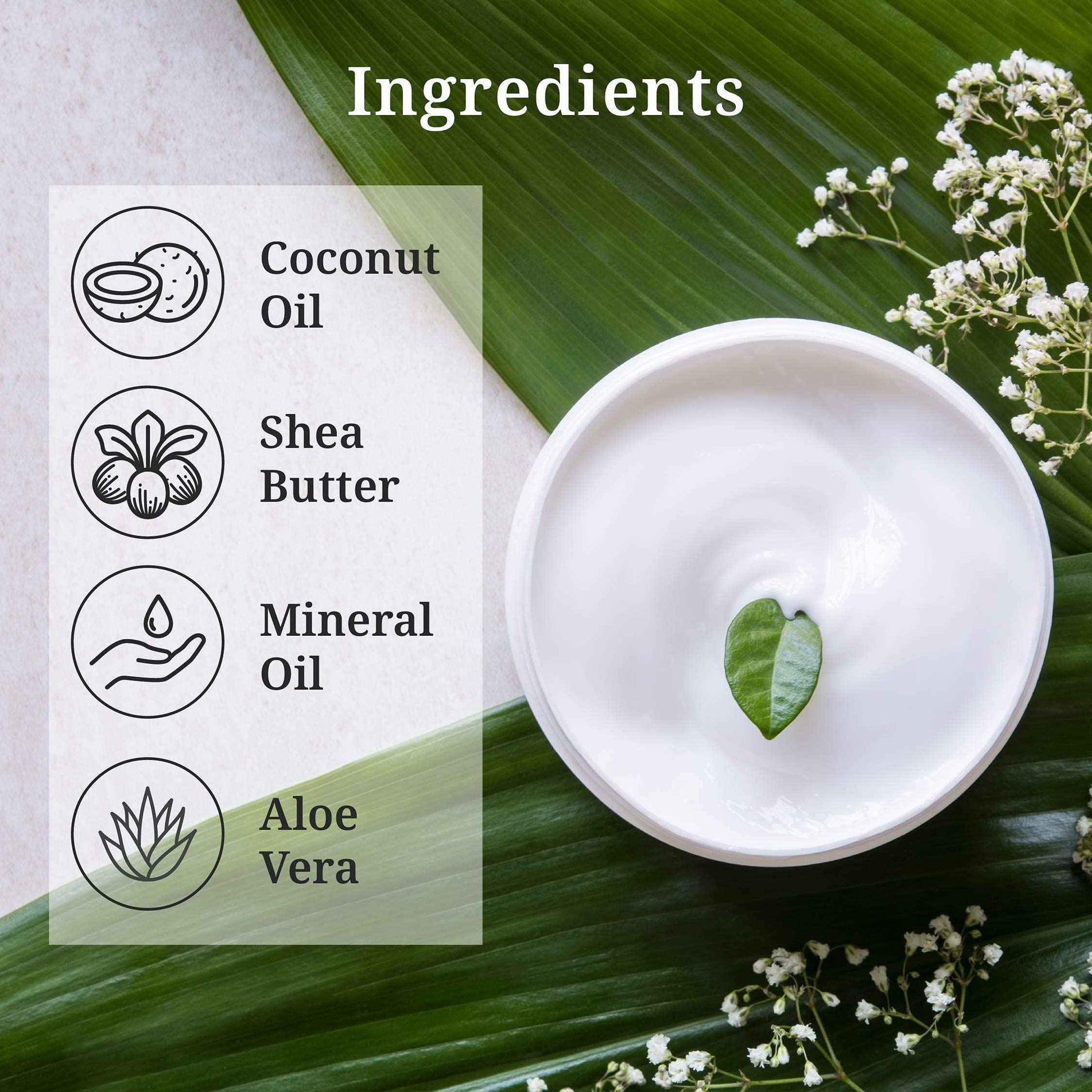 Jasmine Aloe Vera Massage Cream. Keep Your Face and Body Fresh and Soft with Anti-Aging Therapy Cream. Have Deeply Moisturized and Nutrition on Your Skin. Organic Aloe Vera Extract. [400 g / 14.1 Oz]