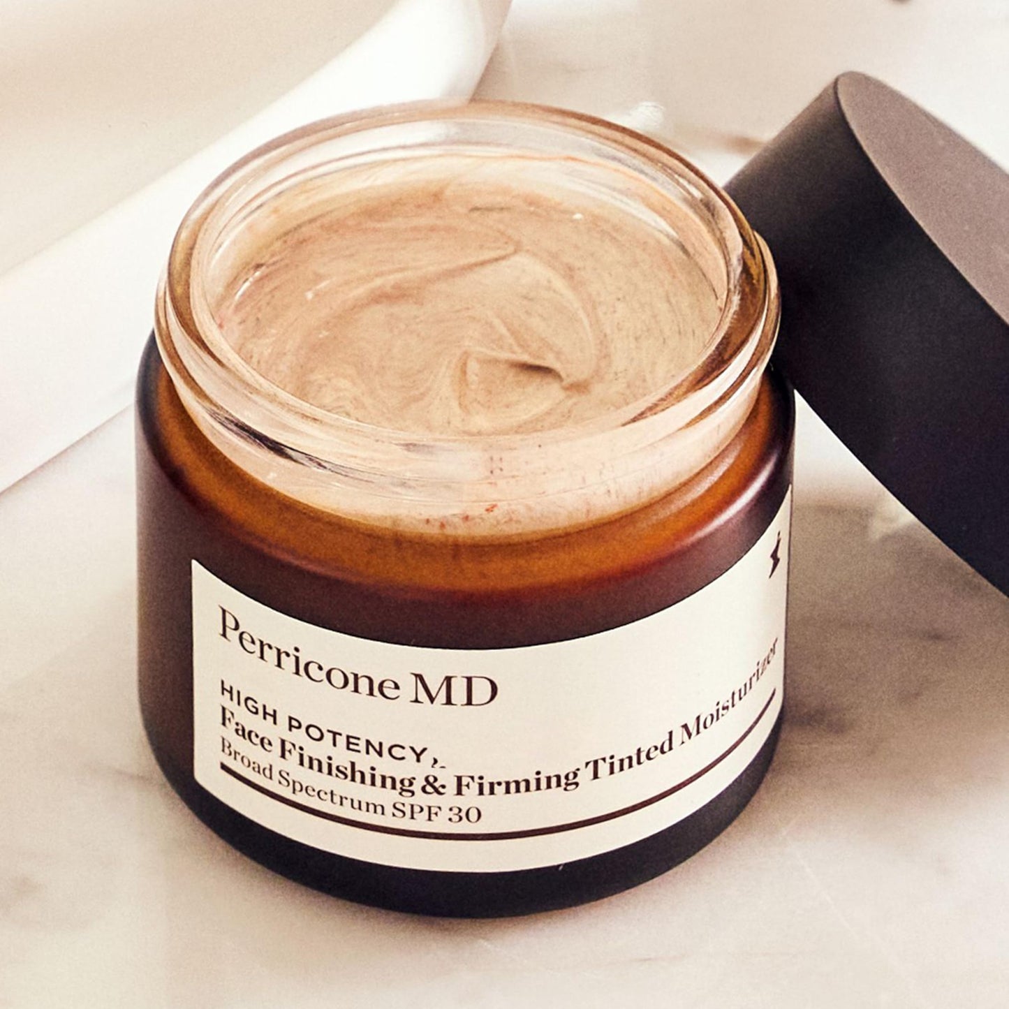Perricone MD High Potency Classics Face Finishing & Firming Tinted Moisturizer for Face - Mineral Sunscreen with SPF 30 - Lightweight, Fast-Absorbing, Oil-Free - Minimizes Wrinkles - Vegan - 2 fl oz
