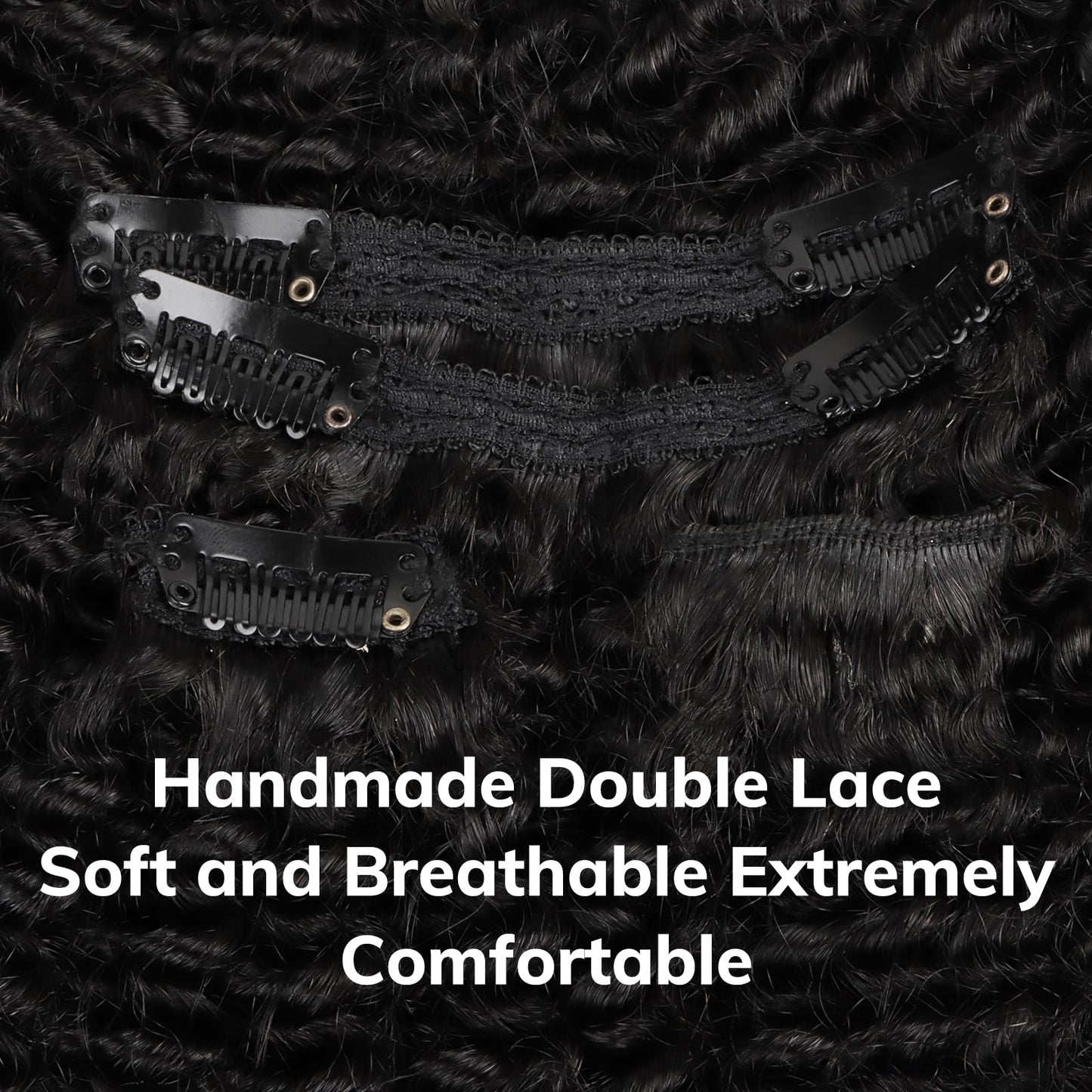 IDN BEAUTY Seamless Clip In Hair Extensions Human Hair, 20 Inch 40g 6Pcs Pink Straight Real Virgin Human Hair Seamless Clip Ins For Black Women PU Weft Invisible Edge