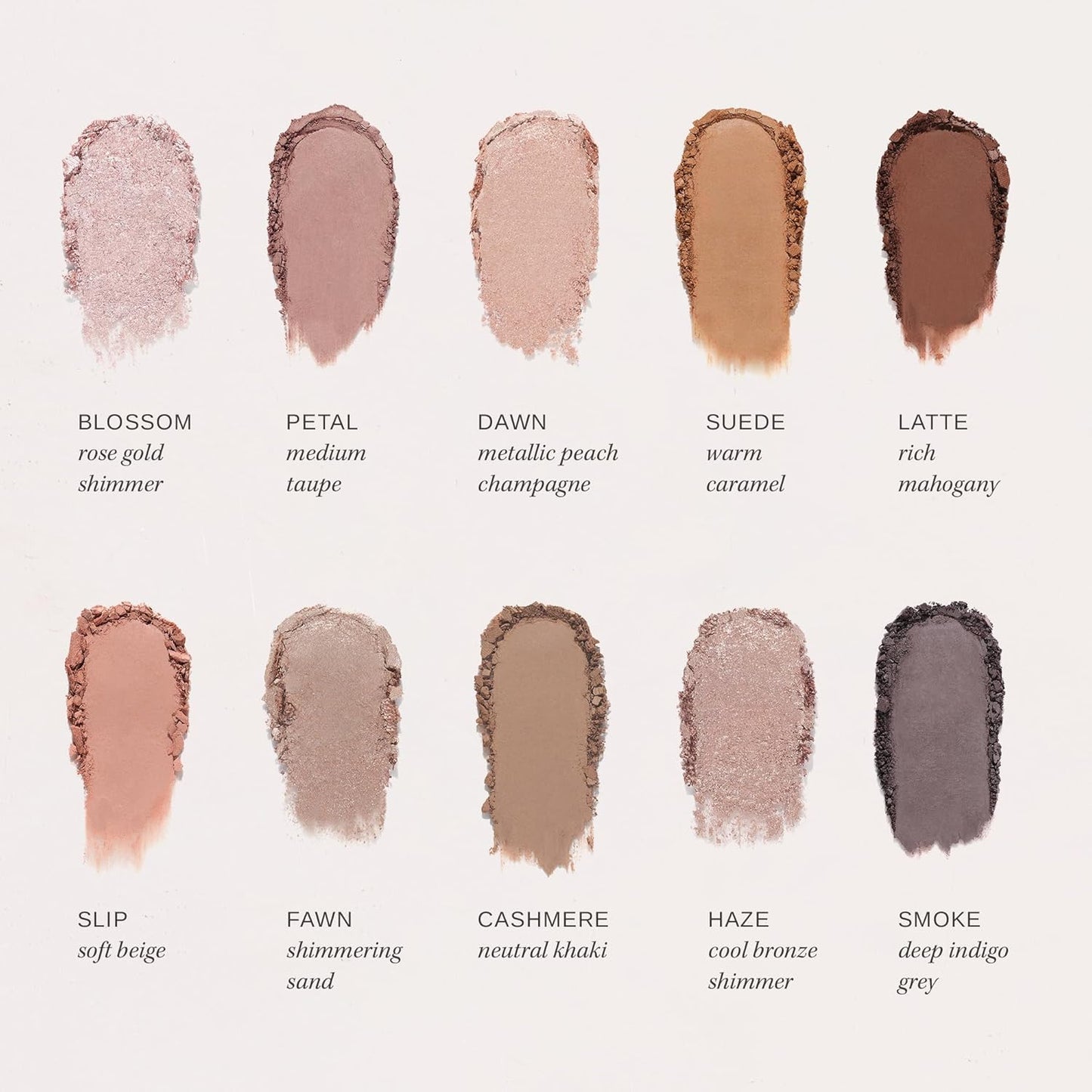Wander Beauty Neutral Eyeshadow Palette - 10 Versatile Shades for Everyday Makeup | Matte & Shimmer Finish, Travel-Friendly
