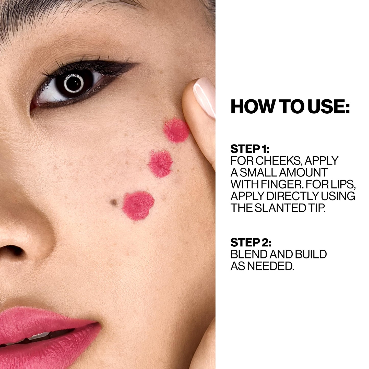 Smashbox Halo Sheer To Stay Cream Cheek + Lip Tint | Sheer-to-Medium Coverage + Matte, 0.34 Fl Oz, Blush