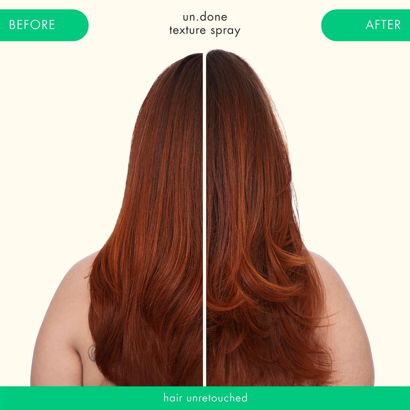 Amika Un.Done Volume & Matte Texture Spray - Lightweight Hair Styling Mist for Effortless Volume and Texture