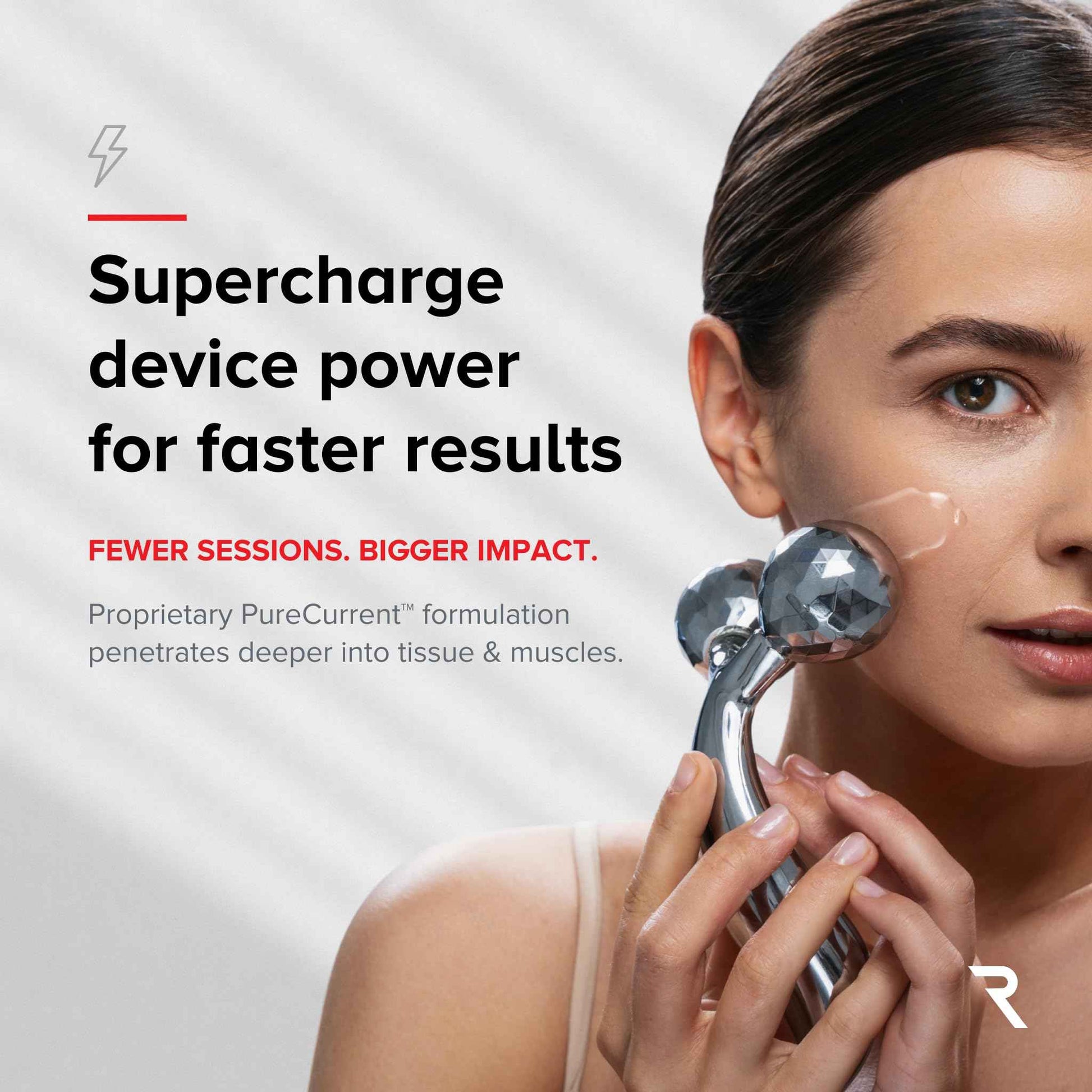 Age-Defying Microcurrent Conductive Gel with Hyaluronic Acid & Niacinamide (Vitamine B3), 8.45 fl oz - Long-Lasting, Non-Greasy, Hypoallergenic - 1 Bottle, 8.45 fl oz / 250mL