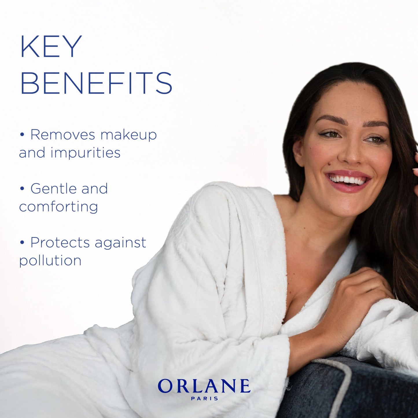 Orlane – B21 Extraordinaire Gentle Cleansing Foam, 8.4 fl oz, 250 ml, Makeup-Removing & Purifying Cleanser, Gentle Face & Eye Cleanser, Pollution Protection, Refreshing Comforting Texture