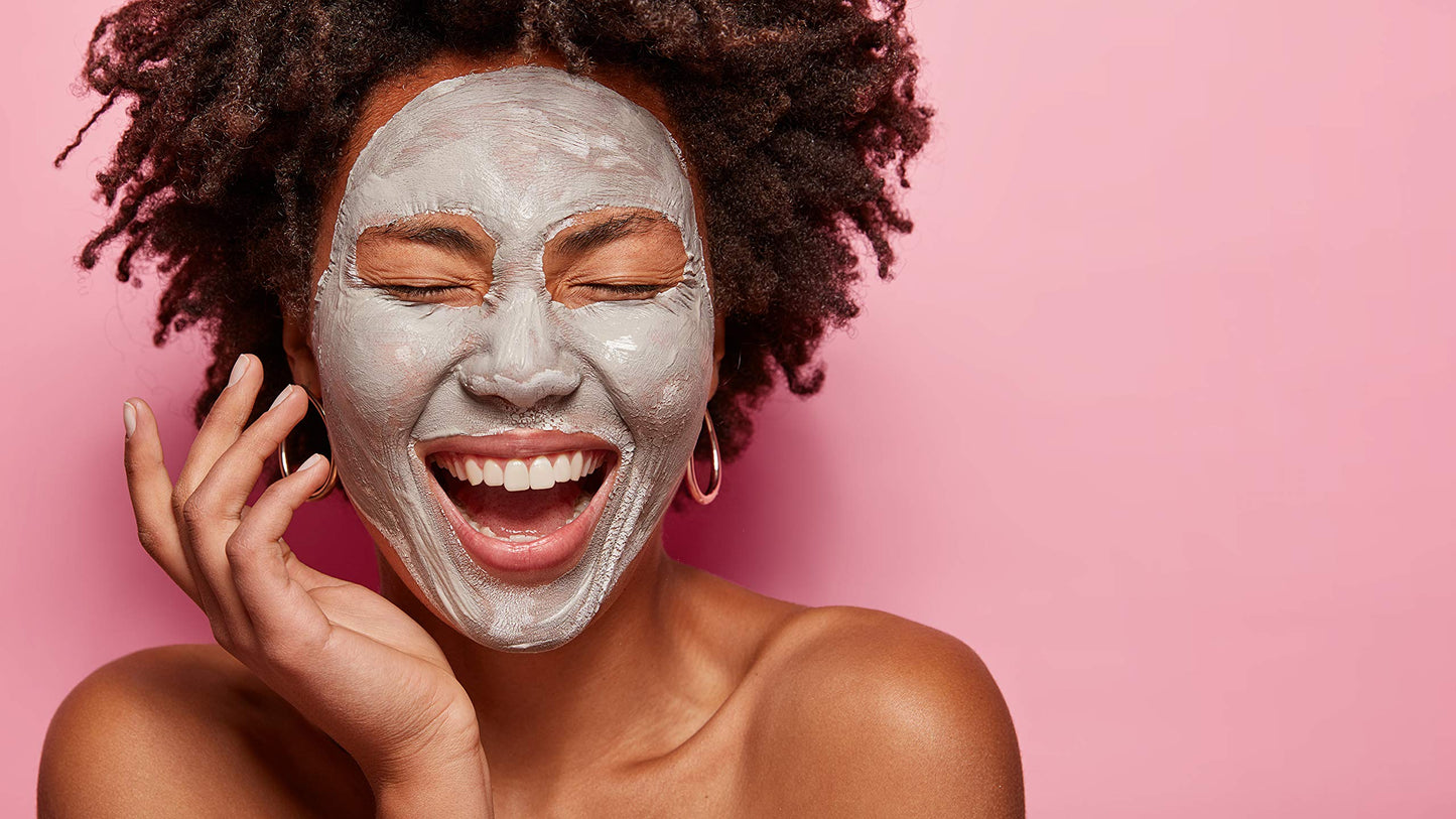 Mayan Magic Mud Powerful Deep Pore Cleansing Calcium Bentonite Clay - Natural Face Mask Peel For Men And Women - USA Made Full Facial Skin Care - Spa Level Beauty Products That Cleanse Skin - 2 Pc